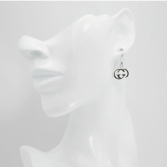 GUCCI  Luxury Classic Double G Statement Logo Earrings! - Picture 3 of 4